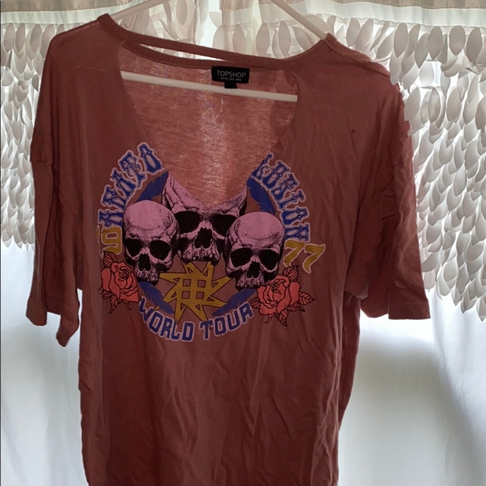 Top shop band tee